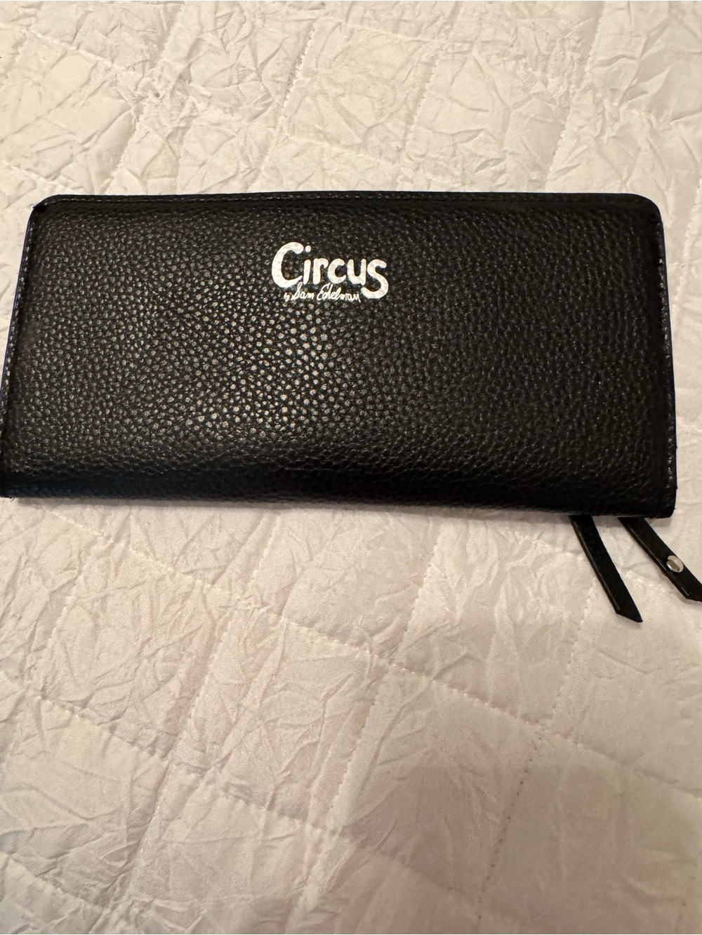 Circus by Sam Edelman Black Zip Wallet